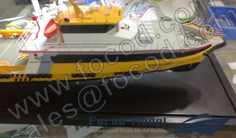 customized model of 40m Crewboat
